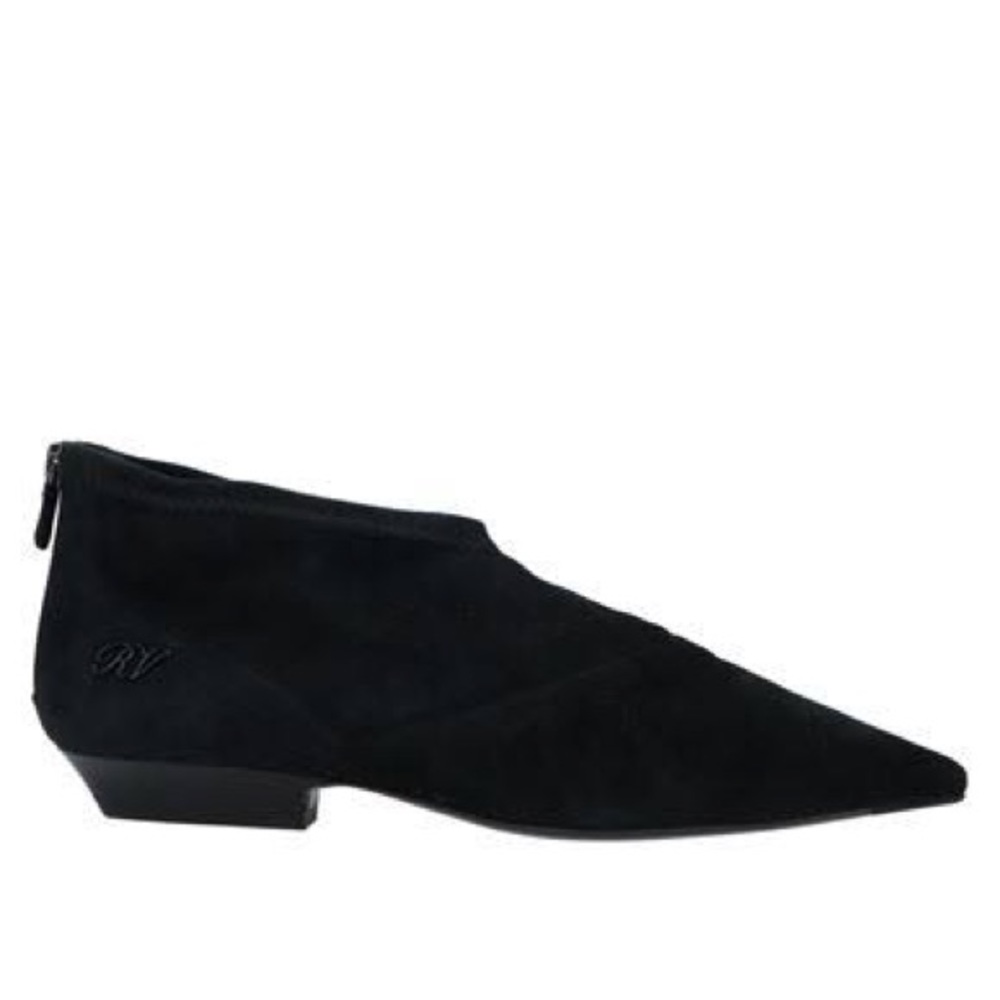 Roger Vivier soft leather booties worn once. Size 38.